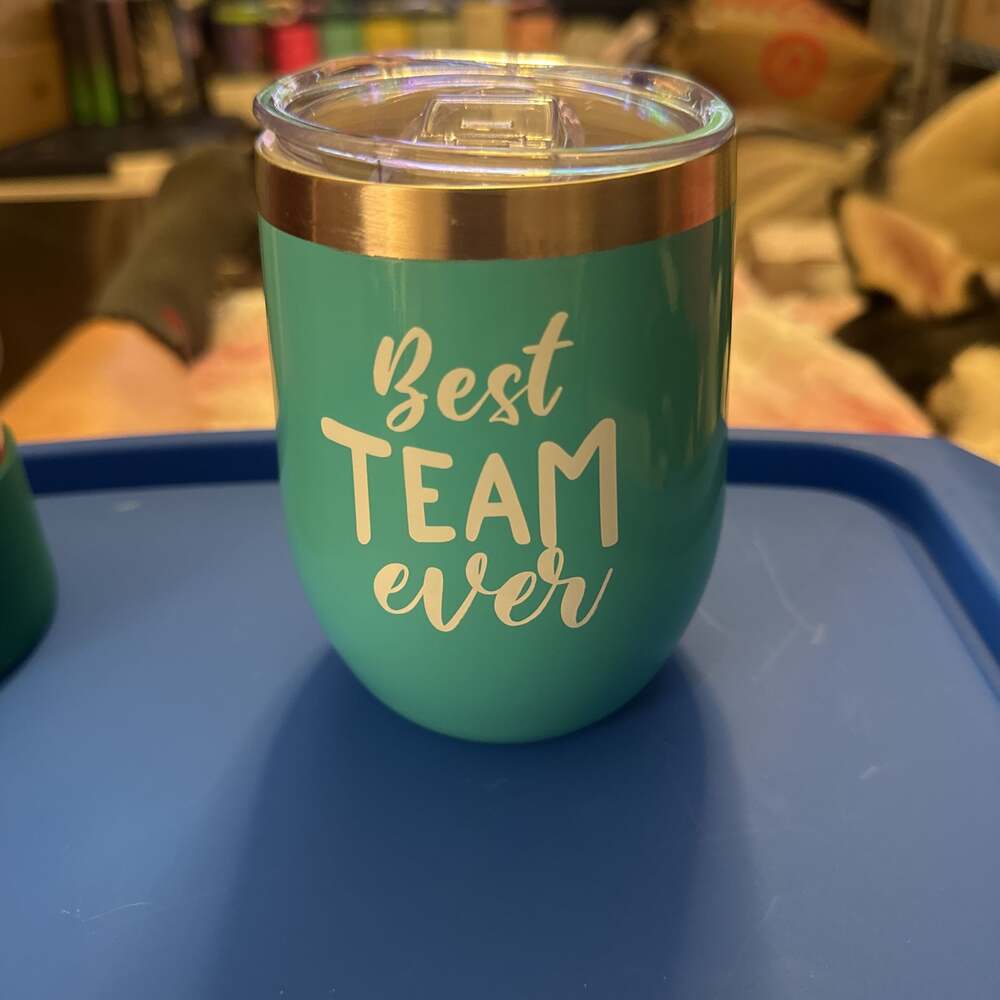 Best Team Ever Employee Appreciation Gifts Wine Tumbler